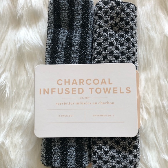 Charcoal Infused Towels - Picture 1 of 2